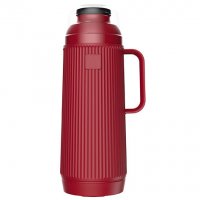 Imagem -  Garrafa Térmica Mundial Vermelho Latino 1L Termolar