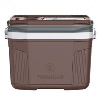 Imagem - Caixa térmica 20 L Termolar Marrom Café da tarde
