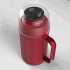 Garrafa Térmica Termolar 500 mL Vermelho Latino Personal 6