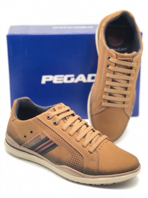 sapatenis pegada 119104 mascavo