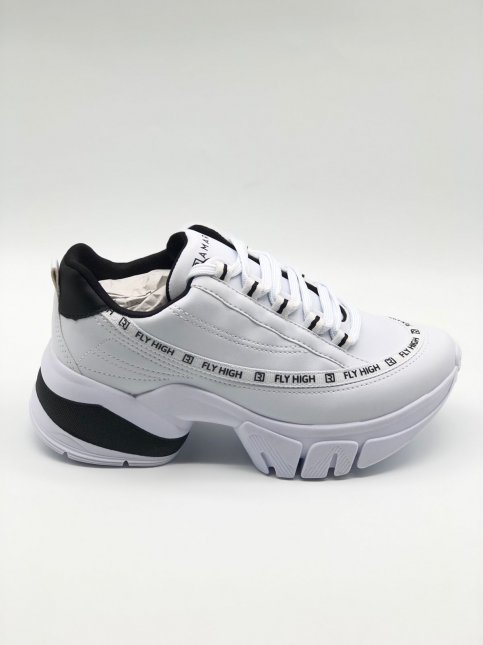 tenis ramarim 22-80204 branco preto