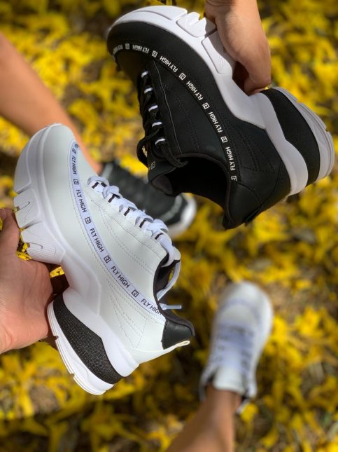 tenis ramarim 22-80204 branco preto