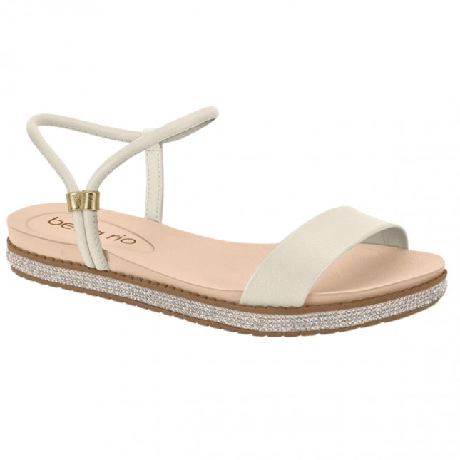 Sandalia Beira Rio Conforto Shoes SandÃ¡lia Rasteira Conforto