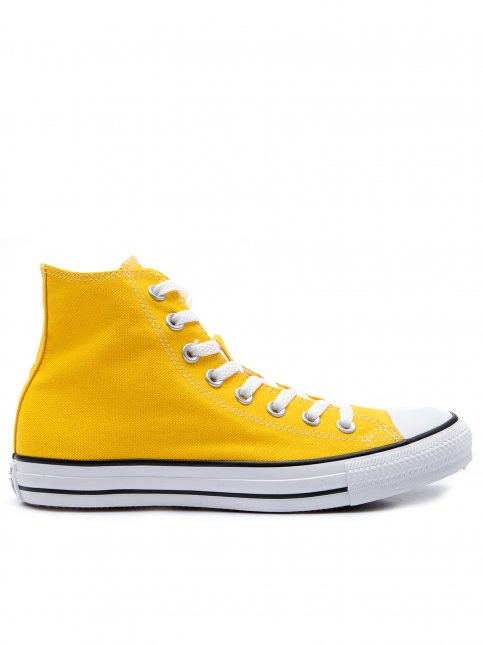 Kit 1 Tênis Tradicional Cano Baixo Amarelo + 1 Bota All Star Amarelo