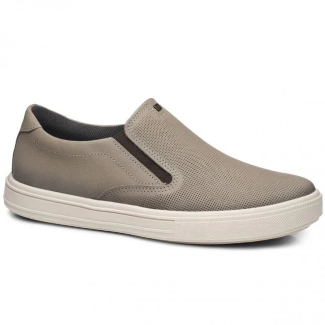 TÊNIS CASUAL PEGADA MASCULINO EM COURO 111504