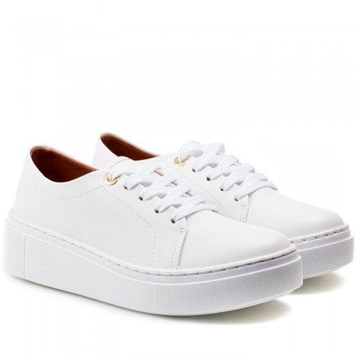 tenis flatform vizzano branco