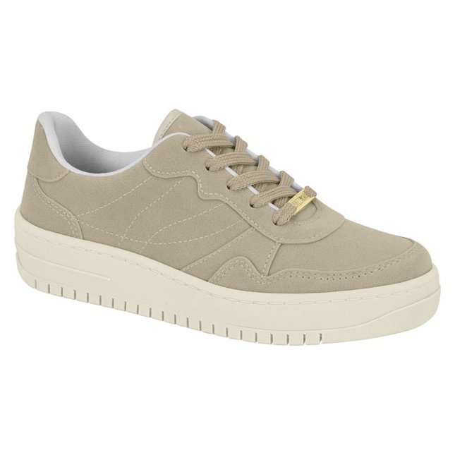 Off White TÃªnis Flatform Feminino Vizzano Vizzano Tenis Flatform