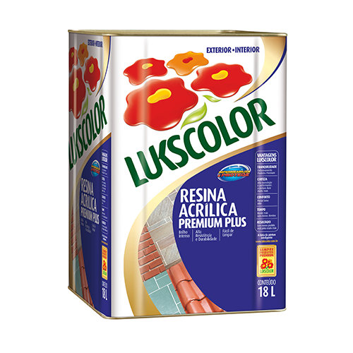 Resina Acrílica Brilho Lukscolor 18l em Oferta! Tintomax Armario Ikea Segunda Mano ~ Resina Acrílica Brilho Lukscolor 18l em Oferta! Tintomax
