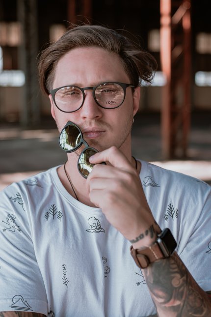 Oculos redondo acetato Clearance