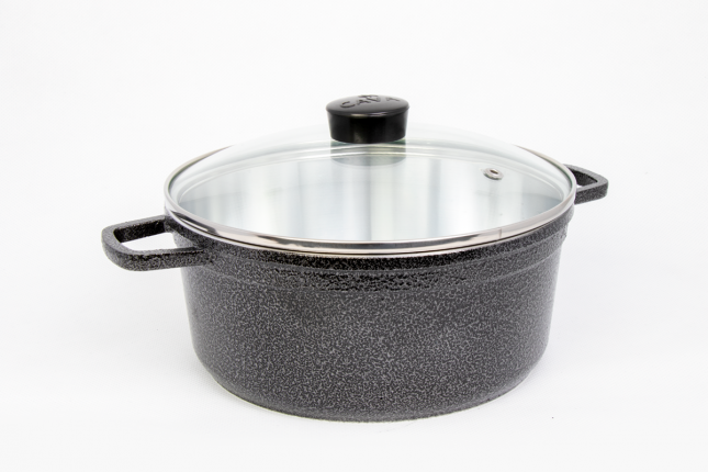 Imagem - Panela Caçarola Alumínio Fundido 22cm