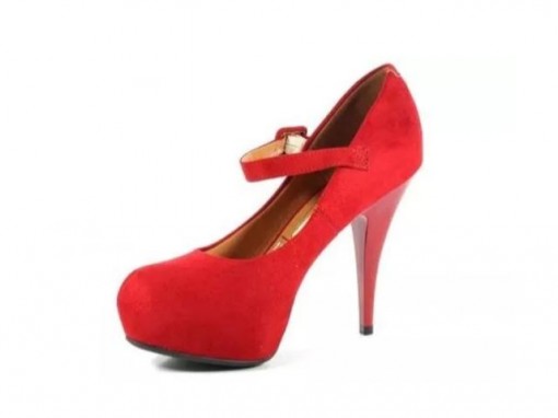sapato boneca vizzano vermelho