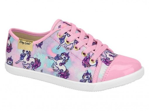 tenis unicornio molekinha