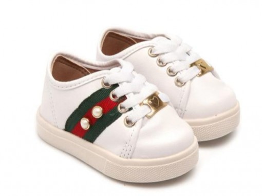 tenis molekinha vermelho