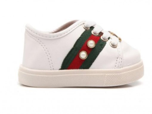 tenis molekinha vermelho