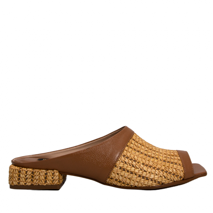 Fábrica De Calçados Da Bahia Sandalia Paula Bahia Feminina Terra