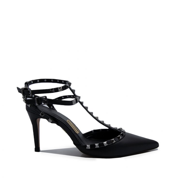 【uza】 Sapato Uza Couro Spike
