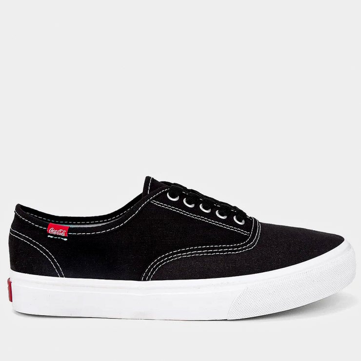 Tenis Coca Cola Kick Summer Preto
