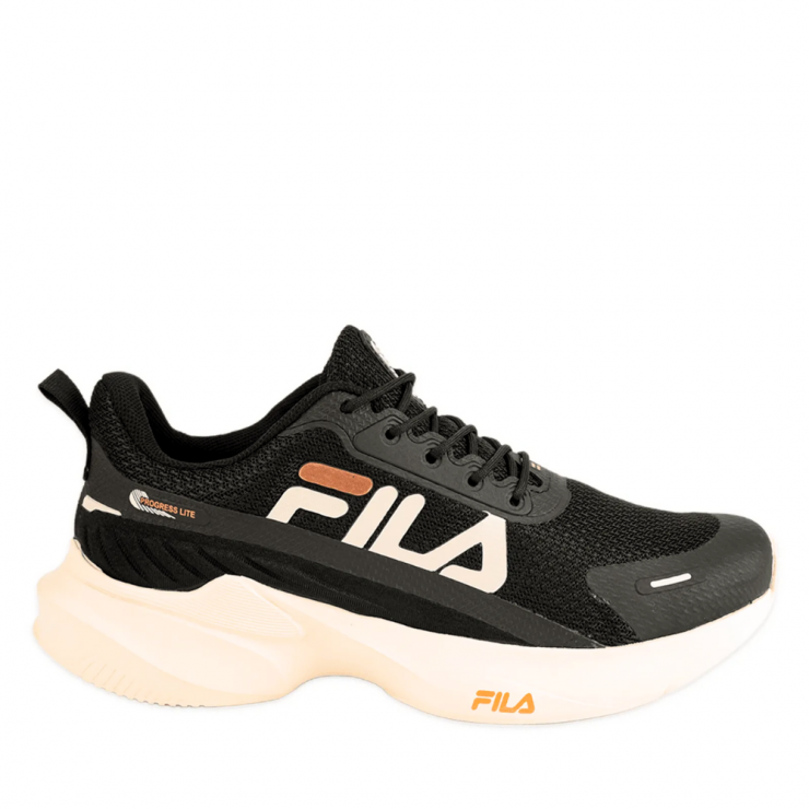 Lite TÃªnis Da Fila Preto Tenis Fila Esportivo Progress Lite Preto