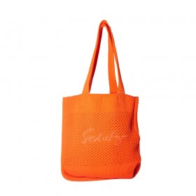 Bolsa Tote Schutz Tricô Laranja