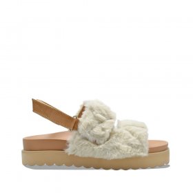 Sandália Papete Bia Off White - Barbara da Matta