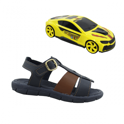 Papete Infantil Klin Tic Tac Casual 157 Marinho/Taupe | Klin