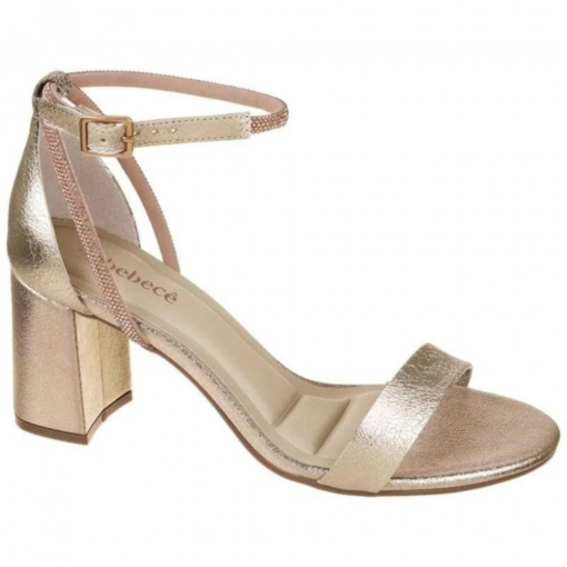 Sandália Salto Bloco SandÃ¡lias Bebece 2019 Sandalias Anabela