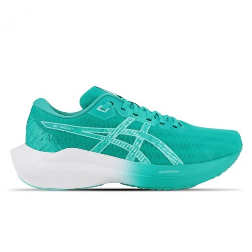 Tênis Esportivo Casual Asics GEL-Shogun Feminino Verde/Azul