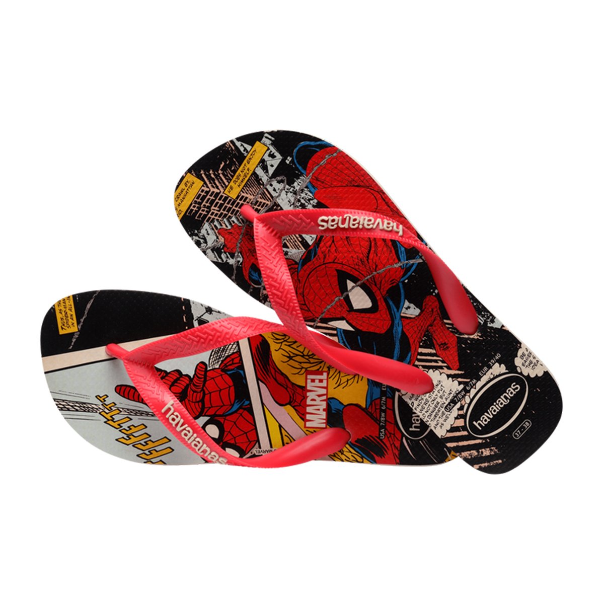 Havaianas Chanclas Hombre Chanclas Havaianas Marvel Para Niños Unisex,  Suela De Goma, Diseño Divertido Havaianas Niña - Main Image