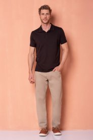 calça social tradicional masculina