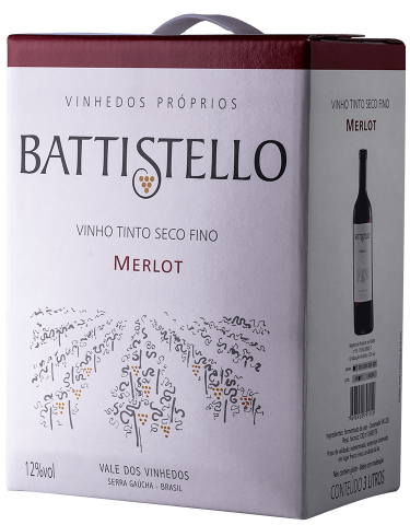 Battistello Bag in Box 3L Merlot