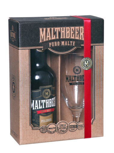 Kit Malthbeer Pilsner com taça 500ml