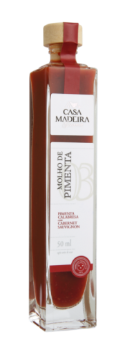 Molho de Pimenta Calabresa com Cabernet Sauvignon Casa Madeira 50ml