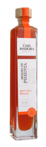 Molho de Pimenta Sweet Chili com Maracujá Casa Madeira 50ml