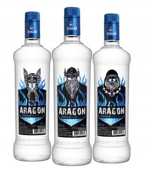 PACK Salton Vodka Aragon 900ml - (cx c/ 6)