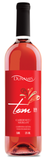 Vinho Rose Dunamis Tom ( Cabernet Franc / Merlot) 750ml