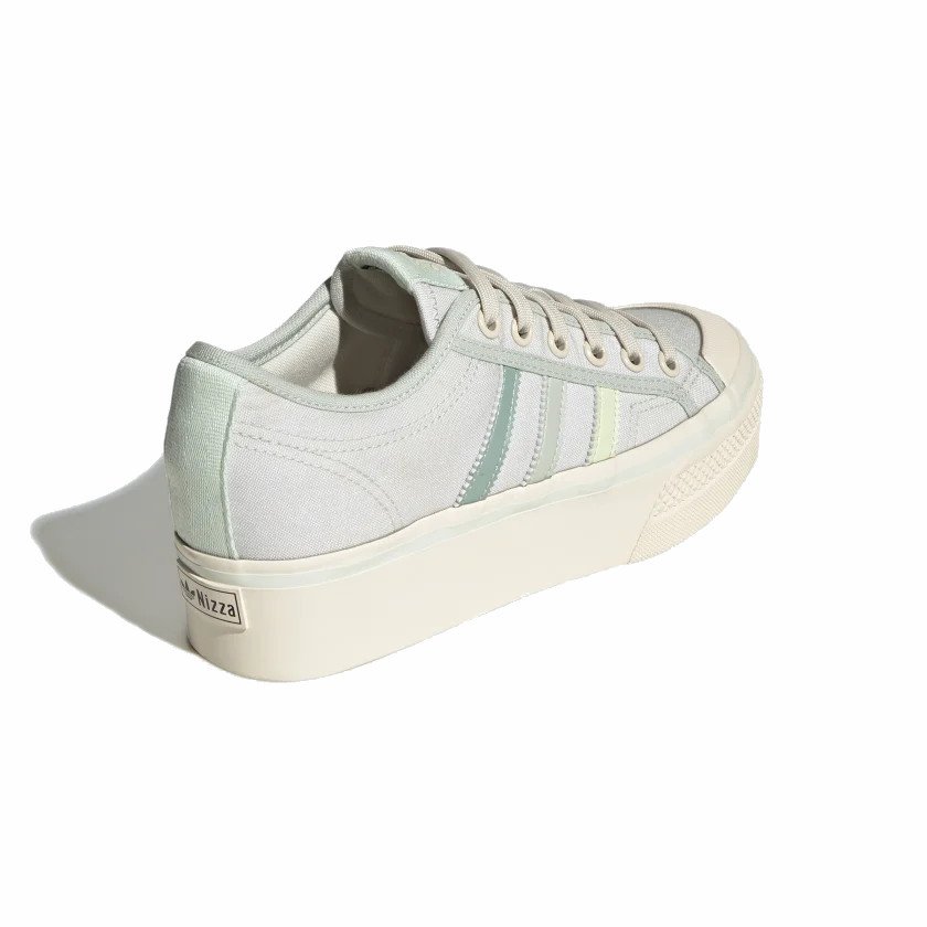 Adidas Nizza Platform Cream White / Almost Lime / Wonder White - GX4605 | Sneaker District