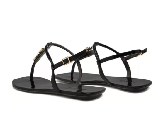 Sandália Flat Crystal Minimal Schutz