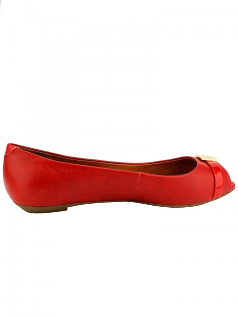 sapatilha peep toe luz da lua