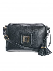 bolsa transversal luz da lua preta