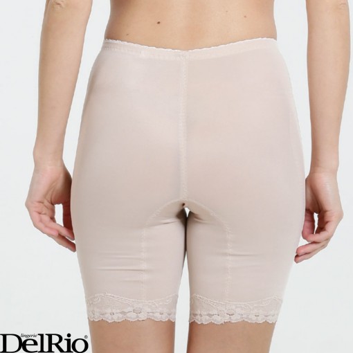 53107) Bermuda Modeladora Com Renda DelRio